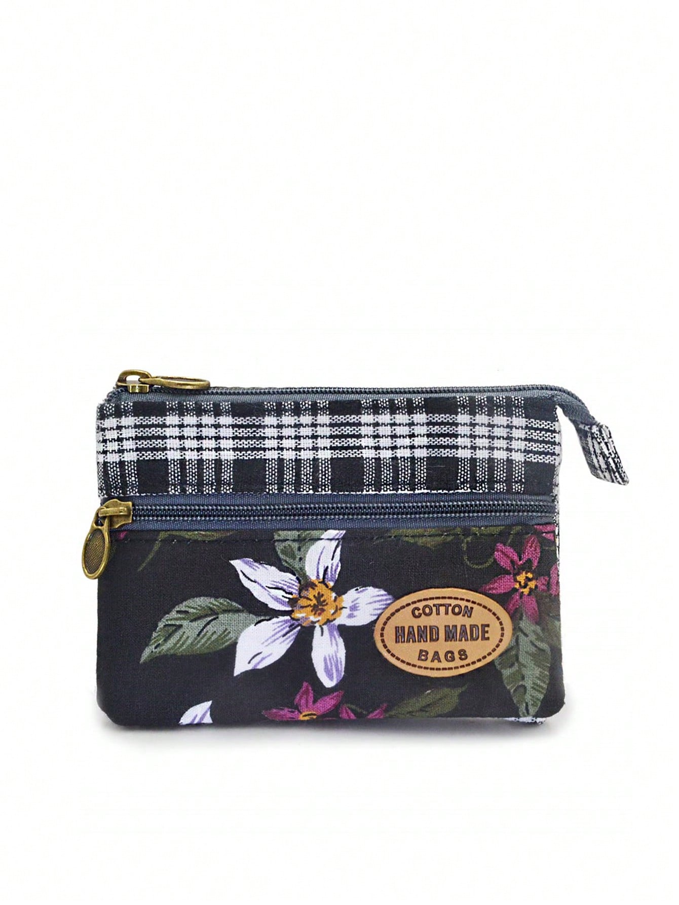 Embroidered coin purse