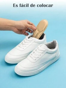 Par De Plantillas Ultra Sueves Memory Foam 5D Con Absorcion De Impactos Transpirable De Arco Soporte 23-26 - Beis - Ver 6