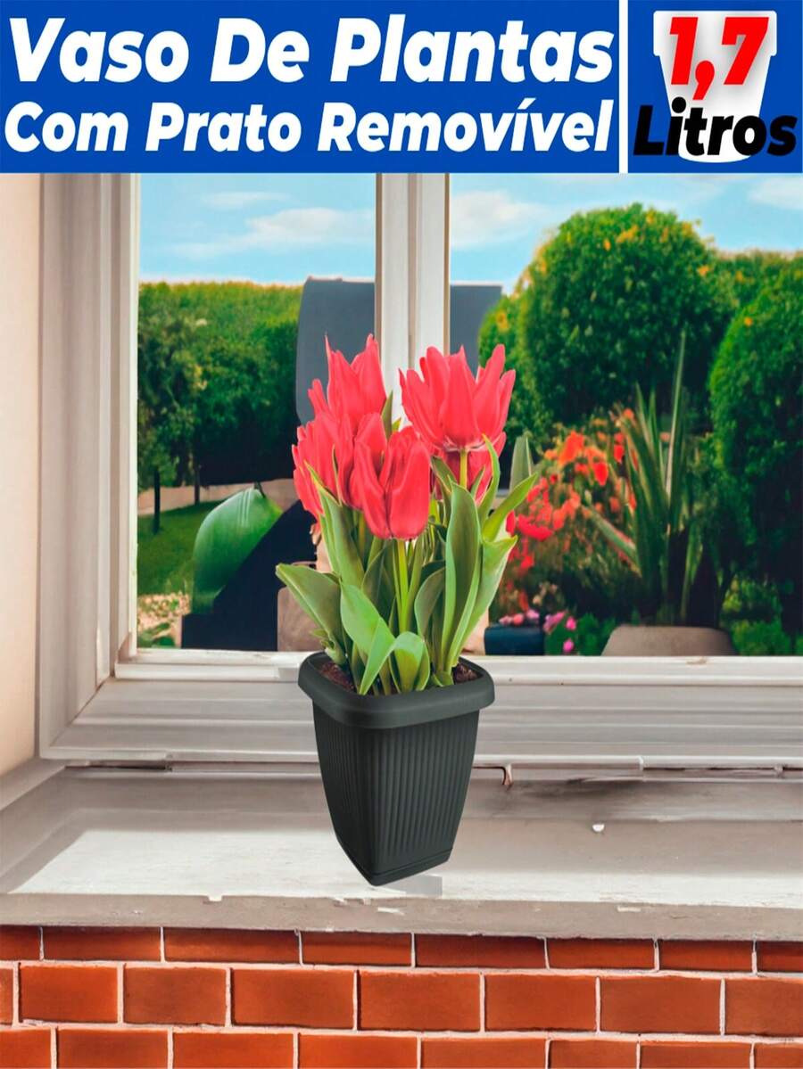 Flower Pots & Planters - 深灰色 - 查看 1