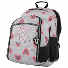 TOTTO School Backpack Cardboard 15x34x45 Cm - 灰色 - 查看 4