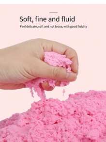 室內沙，遊戲沙，聚合物黏土，含不同樣式和顏色的晶瑩剔透泥磚積木套裝 - 彩色 - 查看 9