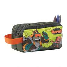 TOTTO Brawlmaster Cartoons School Pencil Case 8x12x23 Cm Exterior: Polyester 100%. - 黃色 - 查看 3