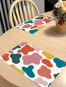 4pcs Cách nhiệt & Chống trơn trượt , Có thể giặt được , Thích hợp Đối với Tách cà phê , Bát & Đĩa , Nhà  Đồ trang trí Đối với Phòng bếp & Phòng ăn - màu nâu - Xem 9