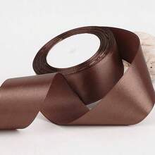 1 Roll 4cm Satin Ribbon, 22 Meters, Diy Handmade Rose Flower Material, Cake Box Packaging Ribbon, Flower Bouquet Wrapping, Gift Packaging Ribbon, - Width About 4cm - View 9