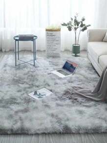 Alfombra Decorativa Sala De Estar Y Dormitorio 200 * 140 Cm - Gris Claro - Ver 1