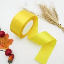 25码编织缎带，适用于钩编、帽子、编织、婚礼蛋糕、礼品包装、DIY、场景装饰、节日装饰、房间装饰、窗户装饰、走廊装饰、办公室装饰、圣诞节家居装饰。多款式涤纶丝带，适用于DIY、玫瑰花材料、礼品包装缎带、婚礼和派对蝴蝶结 - 通用节日用途，无需电池或电力，无需羽毛。 - 1卷 - 查看 27