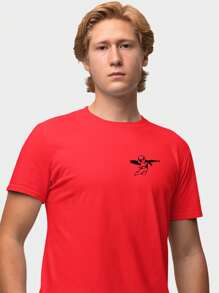 Men T-Shirts - Đỏ - Xem 1