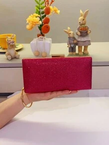 Women Evening Bags - 玫瑰紅 - 查看 1