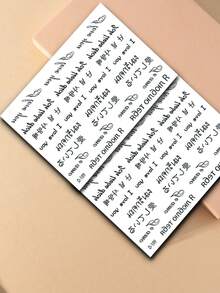 I Love You Temporary Tattoos In Various Languages - Waterproof, Realistic, Lasting 2-5 Days - Very Suitable For Dates, Makeup, And More - Multicolor - View 2