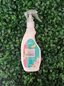 Seda Capilar Reparadora de Puntas, suavizante, restauradora y da brillo spray con 250ml. - Blanco - Ver 3