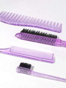 4 Pieces Hair Brush Side Brush Tease Hair Comb Set For Combing The Sides And Back Of The Hair, Suitable For Men And Women Of Any Hair Type,Hair Brush,Comb,Hair Tools,Hair Products And Accessories For Barber Salon Beauty Travel Essentials,Back To School,Travel Holiday Essentials,Hair Accessories For Women,Brush,Hair Brushes,Edge Brush,Brush Hair,Hair Comb,Comb Hair,Detangling Brush,Ball Brush,Mini Hair Brush,Hair Brush Set,Wooden Comb,Hair Brush, Brush, Comb, Slick Back Brush, Hairbrush, Edge Brush, Brush Hair, Hair Comb, Hair Brush Set, Comb Hair, Mini Hair Brush, Detangling Brush, Hair Brushes,Hair, Accessories, Hair Products, Hair Tools, Hair Stuff, Hair Care, Curly Hair Brush, Barber, Barber Accessories, Hairdressing Equipment,Travel Essentials,Travel Essential,Hairstyle,Hairdressing - Multicolor - View 8