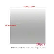 1pack/20pcs Iridescent Bright Flower Gift Wrap Paper With Colorful Silk & Rainbow Rose Pattern - Pink - View 4