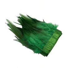 1Meters Artificial Feathers Trim Crafts Sewing Clothing DIY 4-6/10-15cm Party Wedding Feathers Ribbon Hair Jewelry Making Plumas Accessories Decoration