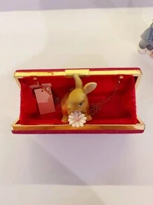 Women Evening Bags - 玫瑰紅 - 查看 3