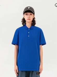 Men Polo Shirts - azul real - Ver 2