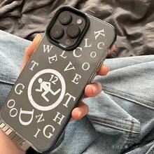 Trắng Váy rộng Tiếng Anh Đen Cạnh Tiếng Anh Lỗ lớn Đen Cạnh Ốp lưng & bao da điện thoại Đối với iphone12 - Nhiều màu - Xem 5