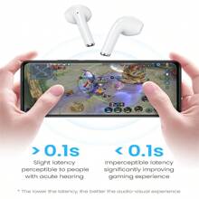 Haylou 1入組x1 Neo Tws 5.4耳機0.06秒低延遲20小時續航輕觸控無線耳機耳塞 - 白色 - 查看 5