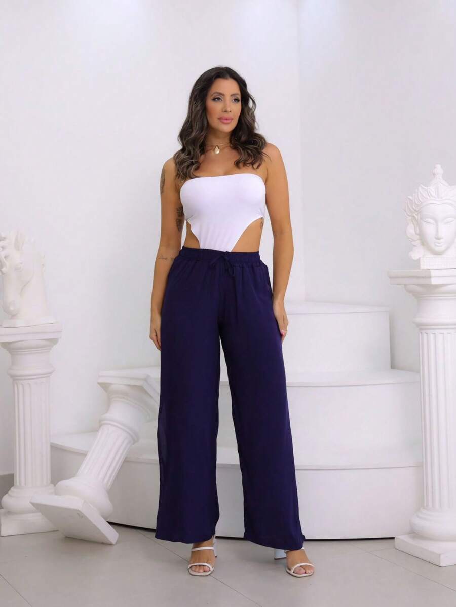 Women Pants - Azul Marino - Ver 1