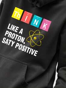 Men Hoodies - 黑色 - 查看 1