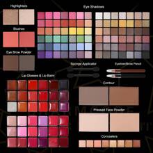UCANBE Set de maquillaje Halloween De larga duración Impermeable A prueba de manchas Mate Crema / Satén Alto brillo Metálico - Multicolor - Ver 3