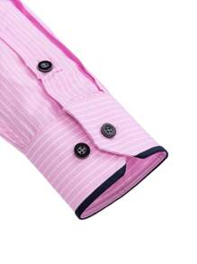 Men Shirts - Pink - View 5