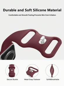 St.siabe Set 3 in 1 con cinturino, custodia e pellicola per uomo e donna. Cinturino in silicone monocromatico classico e alla moda, compatibile con Apple Watch 38mm 40mm 41mm 45mm 44mm 42mm 49mm, morbido, confortevole e traspirante, accessorio per cinturino Apple Watch Ultra Serie S10/9/SE/8/7/6/5/4/3/2/1