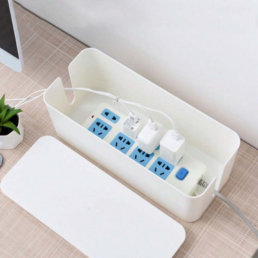 1 szt Kabel do transmisji danych Czarny I Biały Plastikowy Pudełko do ...