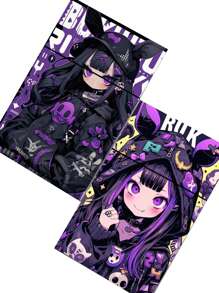 1 hộp đựng thuốc lá tự động mở lật họa tiết Anime Punk Girl sáng tạo tự làm có khả năng chịu áp lực cho thuốc lá dày Halloween, Vỏ bọc, Phụ kiện hút thuốc, Hộp đựng thuốc lá, Hộp đựng thuốc lá, Sigaretten Doos - Nhiều màu - Xem 4