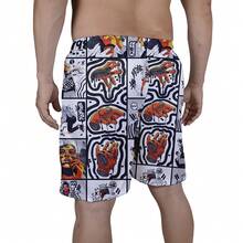 Men Beach Shorts - màu đen - Xem 3