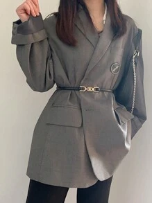 4pcs Women's Adjustable Simple Western Belt, Suitable For Daily Wear, Summer, School Fall, Autumn, Halloween