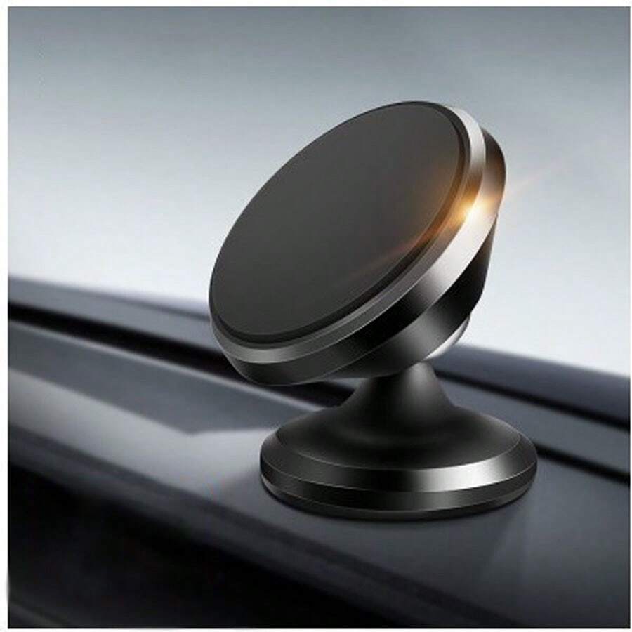 1pc Universal Multifunctional Sticky Phone Holder For Car - Black - View 1