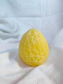 1 Miếng Thủ công Lưới Hình trứng Dầu thơm Nến Với Màu sắc Sự khác biệt - trắng - Xem 3