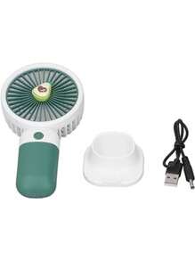 Mini ventilador de Frutas y Flores - Rosa - Ver 2