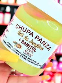 El Gel chup Panza Quema Grasas, Masaje Para Perder Peso Y Crema Anti Celulitis - Amarillo - Ver 1