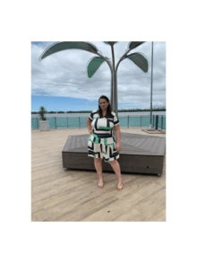 Vestido Rodado Casual Fluity Moda Evangélica Plus Size