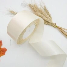 25码编织缎带，适用于钩编、帽子、编织、婚礼蛋糕、礼品包装、DIY、场景装饰、节日装饰、房间装饰、窗户装饰、走廊装饰、办公室装饰、圣诞节家居装饰。多款式涤纶丝带，适用于DIY、玫瑰花材料、礼品包装缎带、婚礼和派对蝴蝶结 - 通用节日用途，无需电池或电力，无需羽毛。 - 1卷 - 查看 21