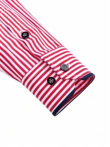 Men Shirts - Red - View 4