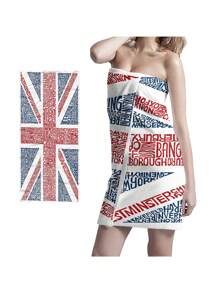 旅行和度假必備禮物-游泳池、沙灘和野營成人男女必備沙灘毛巾假日禮物 - 彩色 - 查看 3