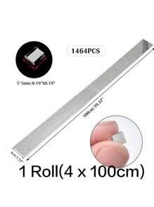 1捲(30cm/100cm)亞克力閃亮亮片馬賽克貼紙diy自粘豪華貼紙牆面裝飾 - 銀色 - 查看 3