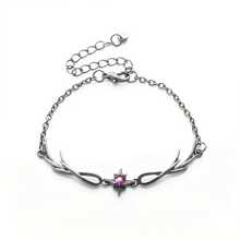 1pc Retro Fashion Gothic Style Men's Bracelet, Men's Accessory Gift Halloween - Black - View 8