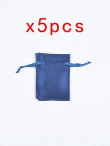 5 cái Đúng mốt Vải Sa tanh & Lụa Dây rút Đối với Nhẫn , Hoa tai , Vòng tay , Ngày lễ tình nhân Đối với phụ nữ - Túi dây rút satin - Xem 35