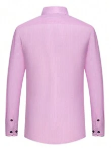 Men Shirts - Pink - View 3