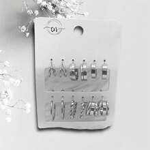 Earring Sets - Bạc - Xem 9