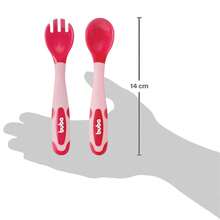 Buba Baby Feeding Tools - Màu Hồng Tươi - Xem 4