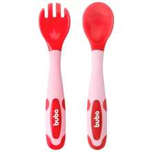 Buba Baby Feeding Tools - Màu Hồng Tươi - Xem 2