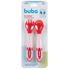 Buba Baby Feeding Tools - Màu Hồng Tươi - Xem 1