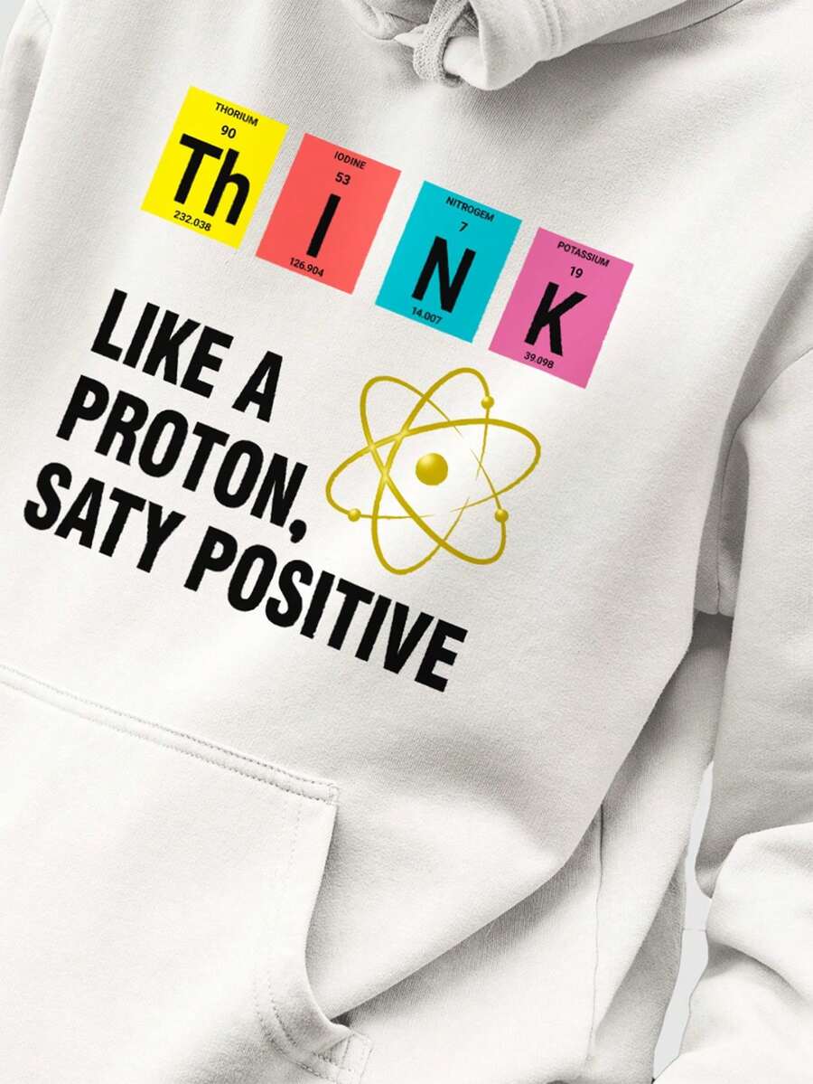 Men Hoodies - 白色 - 查看 1