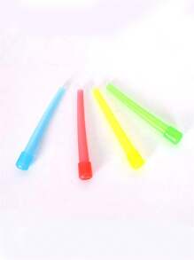 100 szt./opakowanie jednorazowych plastikowych ustników do fajki wodnej, kolorowe akcesoria do fajki wodnej, jednorazowe końcówki do fajki wodnej, 50 szt./opakowanie ekstra długich plastikowych ustników, losowy kolor, pakowane pojedynczo, szczypce do fajki wodnej, długi klips do węgla drzewnego ze stali nierdzewnej, metalowy klips do węgla drzewnego do fajki wodnej Narguile, szczypce do grilla
