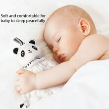 1 Pieza Cobija De Seguridad De Juguete Para Bebé, Muñeco De Peluche De Animal Relleno Al Azar (color Y Estilo) - Multicolor - Ver 5