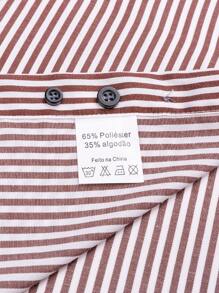 Men Shirts - màu nâu - Xem 7